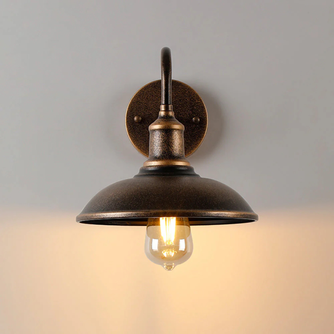 Antique Brass IP65 Waterproof Outdoor Wall Lamp