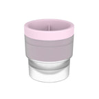 Stackable round hockey mold