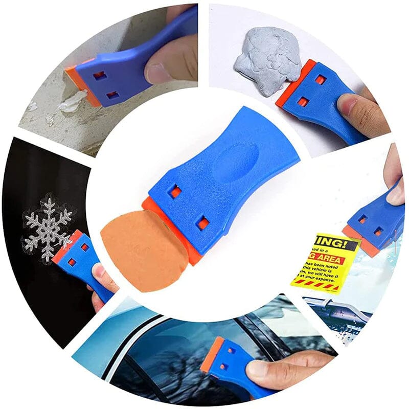 Multifunctional shovel for adhesive removal