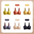 Latex seamless Push-Up bra
