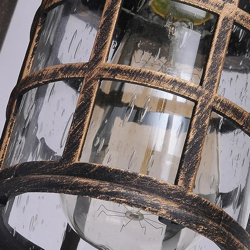 BalconyBright | Waterproof Retro Wall Lamp for Outdoor