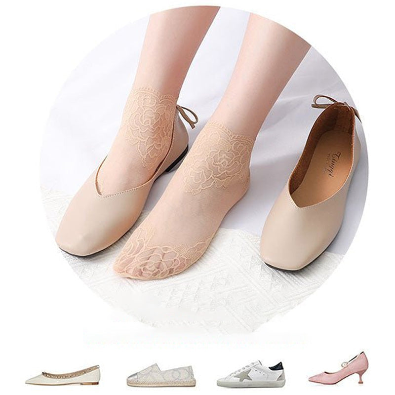 Women's Fashion Lace Socks
