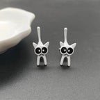 Cute kitten earrings