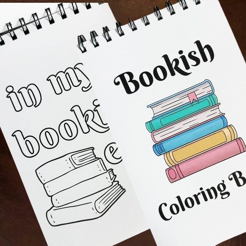 Booklover Coloring Book