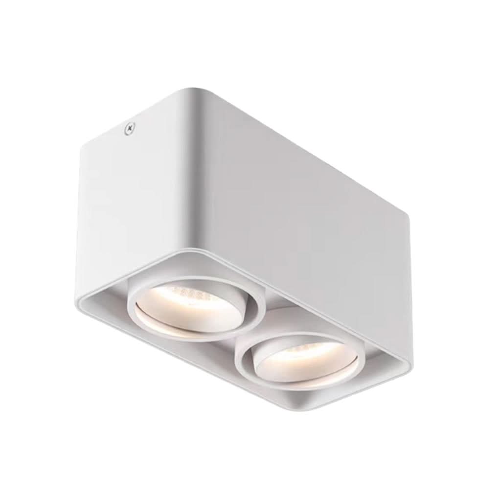 Square Adjustable Ceiling Lamp with Dimmable LED Light