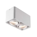 Square Adjustable Ceiling Lamp with Dimmable LED Light