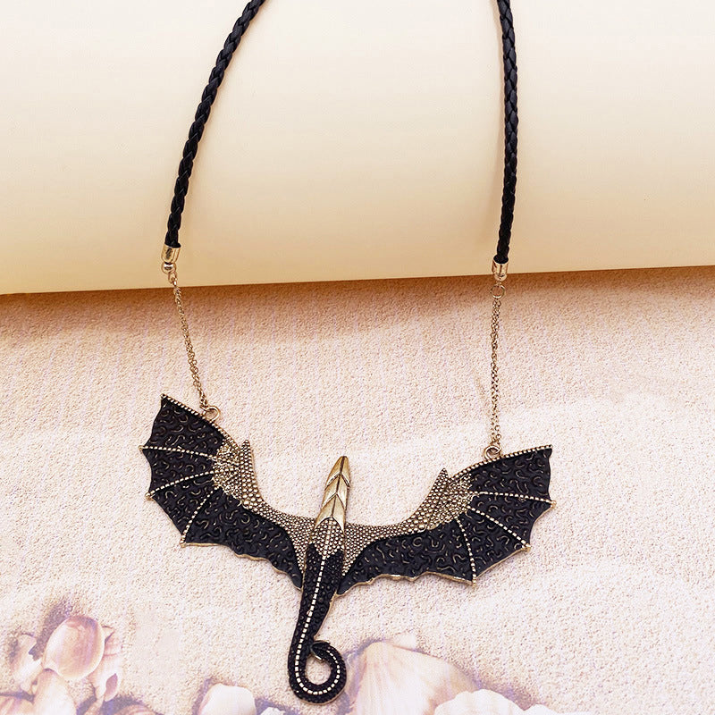 Flying Dragons Necklace