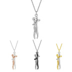 Romantic Hugging Necklace Pendant for Couples