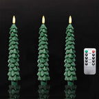 Pinecone & Tree LED Candles