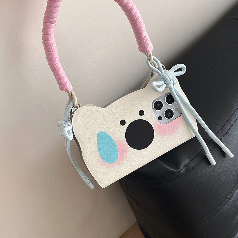 Insta-Style Cartoon Westie Flip-Phone Case