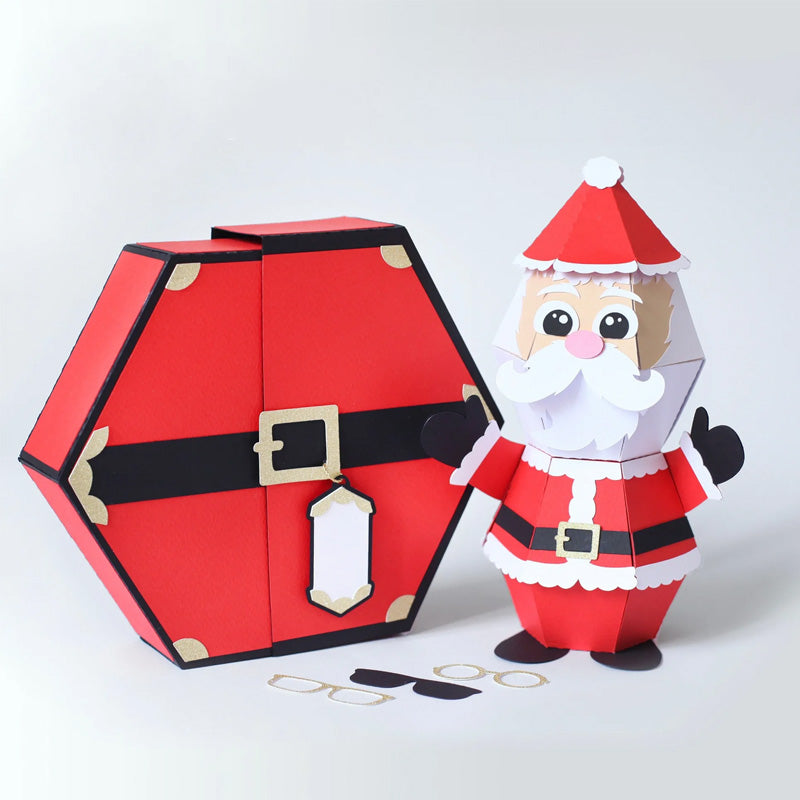 3D Pop-Up Card for the Santa Claus Prank