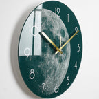Elegant Wall Clock made of Glass