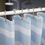 Stainless steel shower curtain hooks (12 pieces)