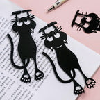 Neckline Black Cat Bookmark