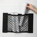 Plastic Bags Storage Net Bag (With Adhesive Tape)