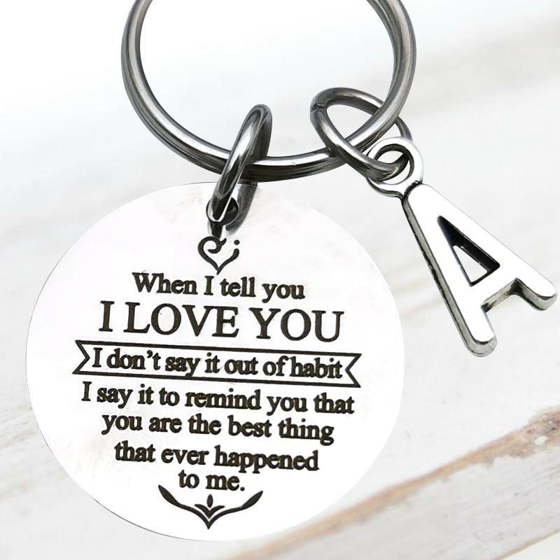 To my Lover Keychain