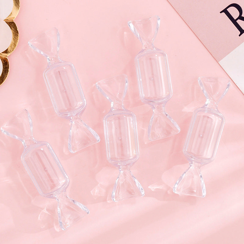 Transparent Candy Shape Jewelry Box (10 pieces)