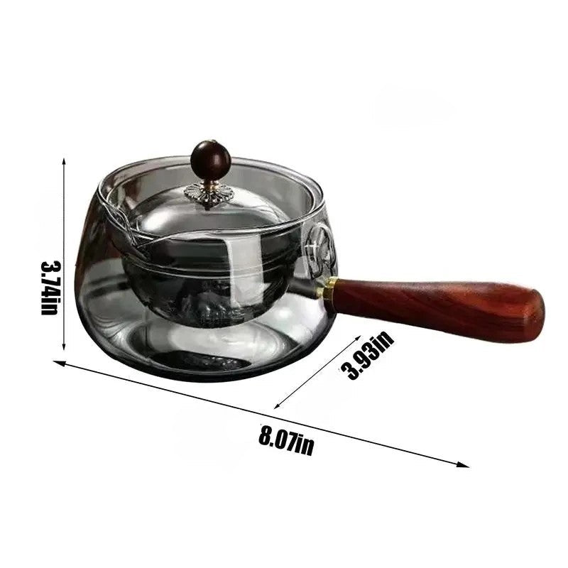 Elegant Glass Teapot with Infuser