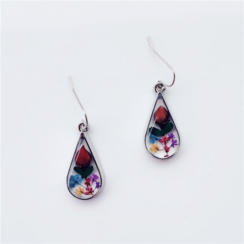 Teardrop Resin Earrings