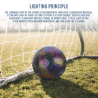 Reflective Glowing Soccer Ball