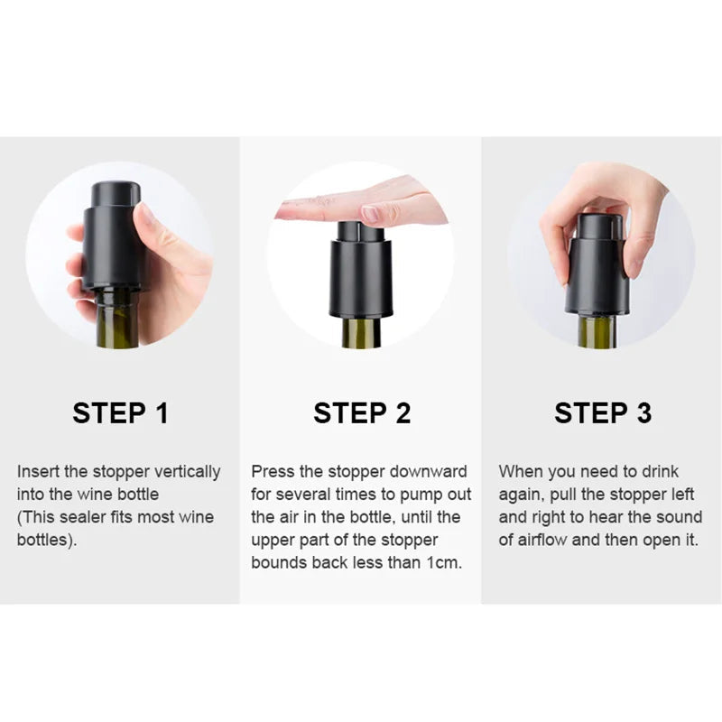 Vacuum Seal Wine Bottle Stopper