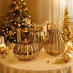 HarvestGlow Hand-Blown Glass Lamp