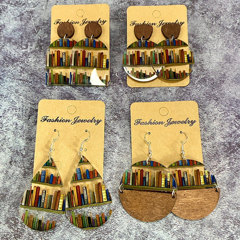 Beech Earrings / Earrings for Book Lovers