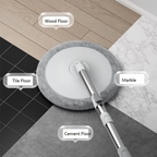 360 Spinning Mop Bucket Hand Wash Free For Tiles Household Accessories