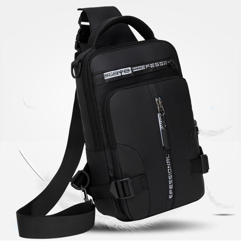 Multi-purpose chest pocket with charging port