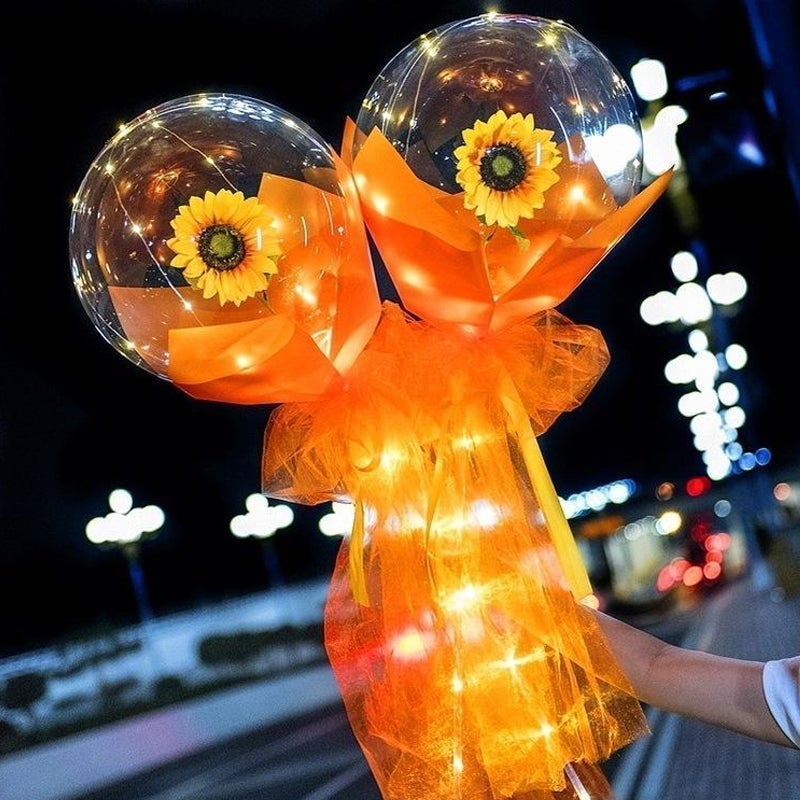 LED Illuminated Balloon Bouquet