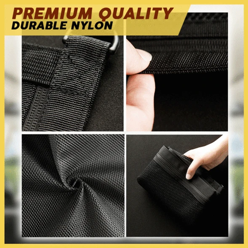 Car blanket storage net