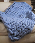 Knitted Asymmetrical Women's Sweater