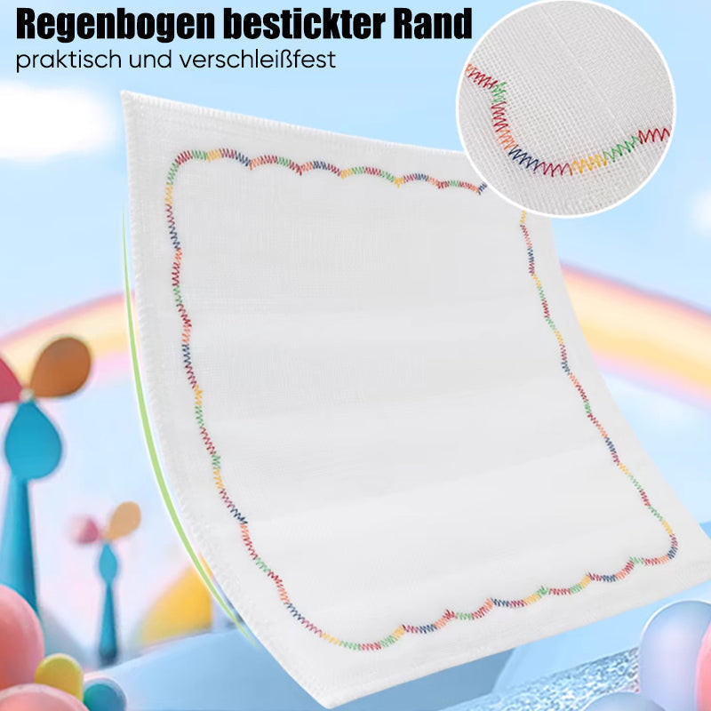 Rainbow Color Dish Cloth