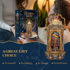 The Lantern of Galaxy DIY Book Nook Kit