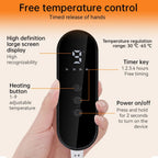Soft Plush Electric Foot Warmer with Adjustable Temperature