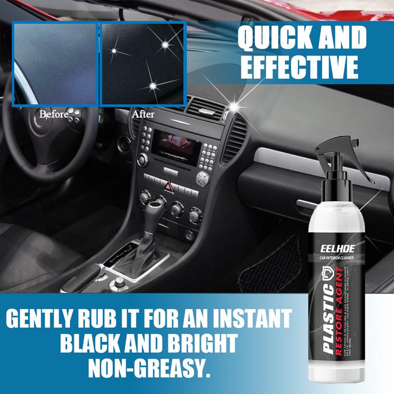 Car interior cleaning spray