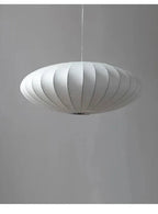 SilkCrown - Silk Pendant Lamp with Crystals