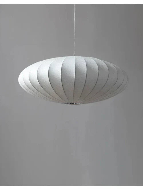 SilkCrown - Silk Pendant Lamp with Crystals