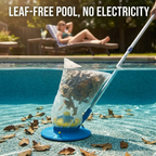 Large Pool Leaf Vacuum | Powerful Suction, Easy Maneuverability & Ideal for Inground and Above Ground Swimming Pools