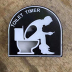 Toilet shape hourglass