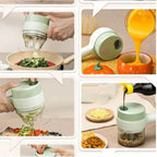 4-in-1 manual kitchen preparation maker