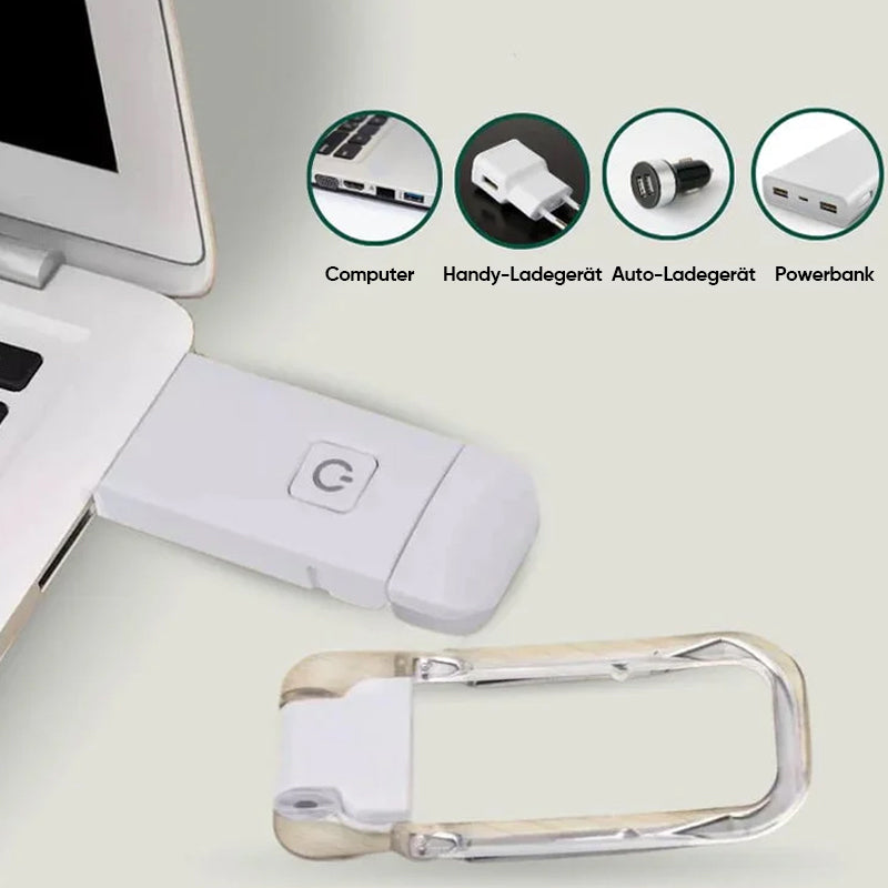 Portable USB Card Reader Lamp