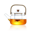 Glass Teapot Heat-Resistant Borosilicate Glass Teapot Boiling Teapot