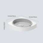 Bathroom Corner Rotating Shelf