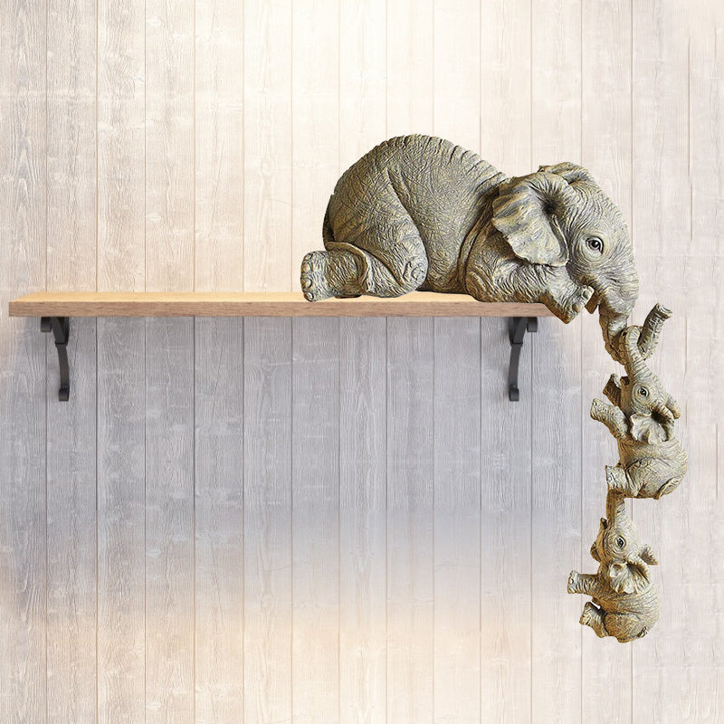 Parent-Child Elephant Decoration