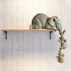 Parent-Child Elephant Decoration