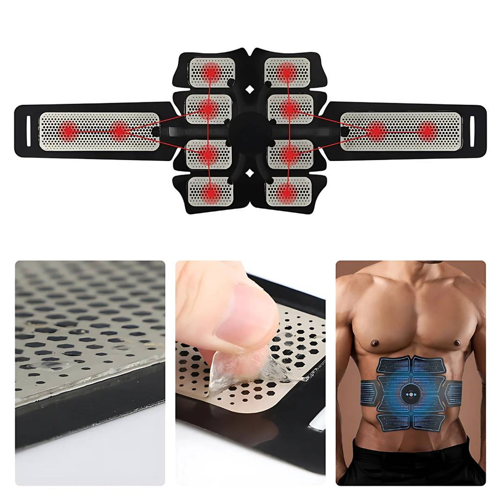 CorePulse Abdominal Electrical Muscle Stimulator | Belt for Muscle Toning - Belly Fat Loss - Post-Workout Recovery and Pain Relief