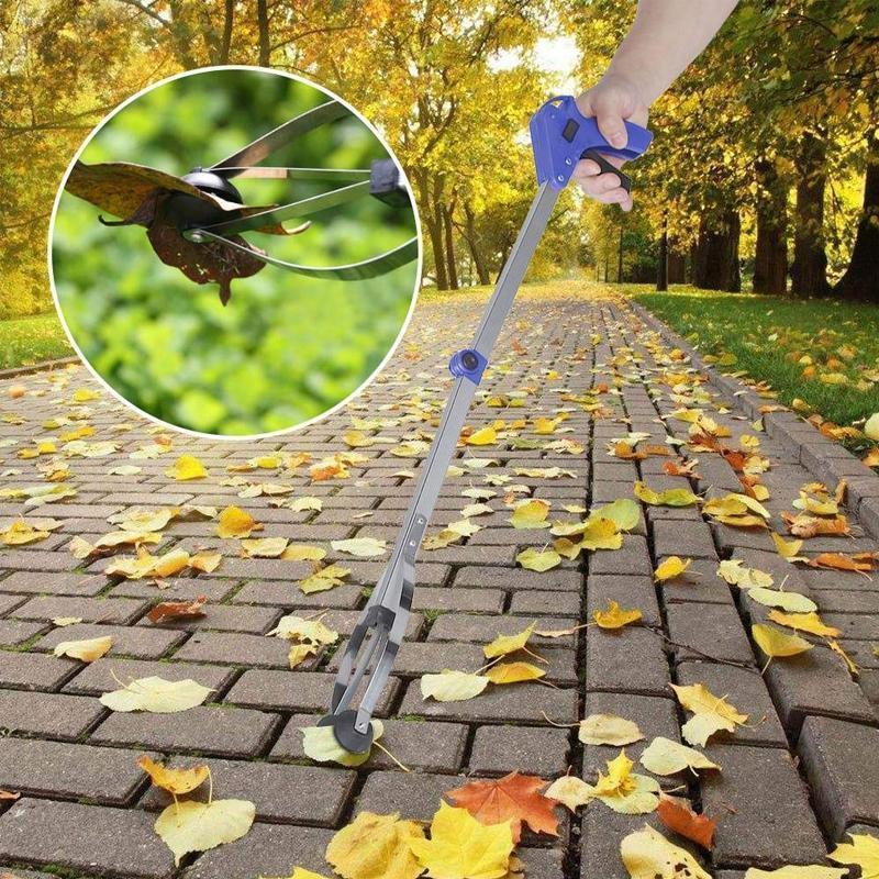 Folding Long Handle Aluminum Alloy Object Picker