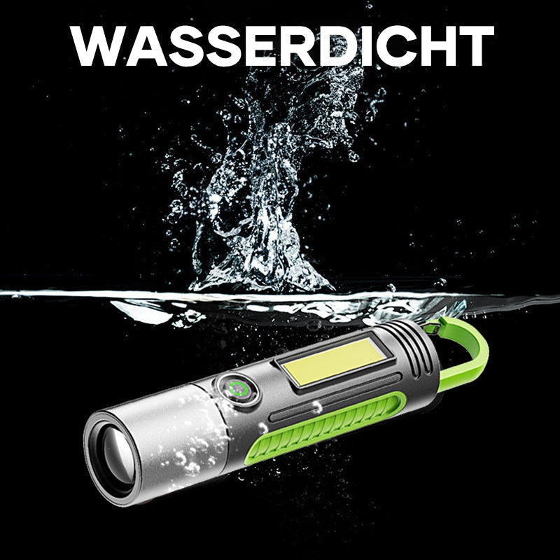Multifunctional outdoor flashlight for adventures