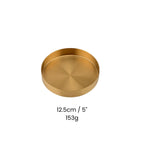 Gold Stainless Steel Tray